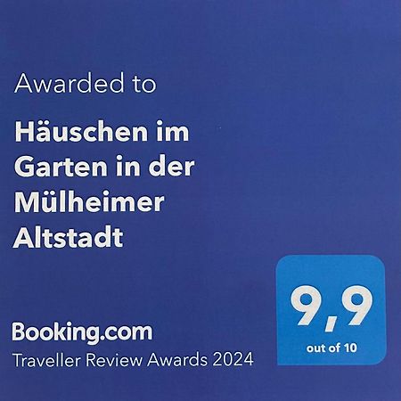 Haeuschen Im Garten In Der Muelheimer Altstadt Mülheim an der Ruhr Exterior foto